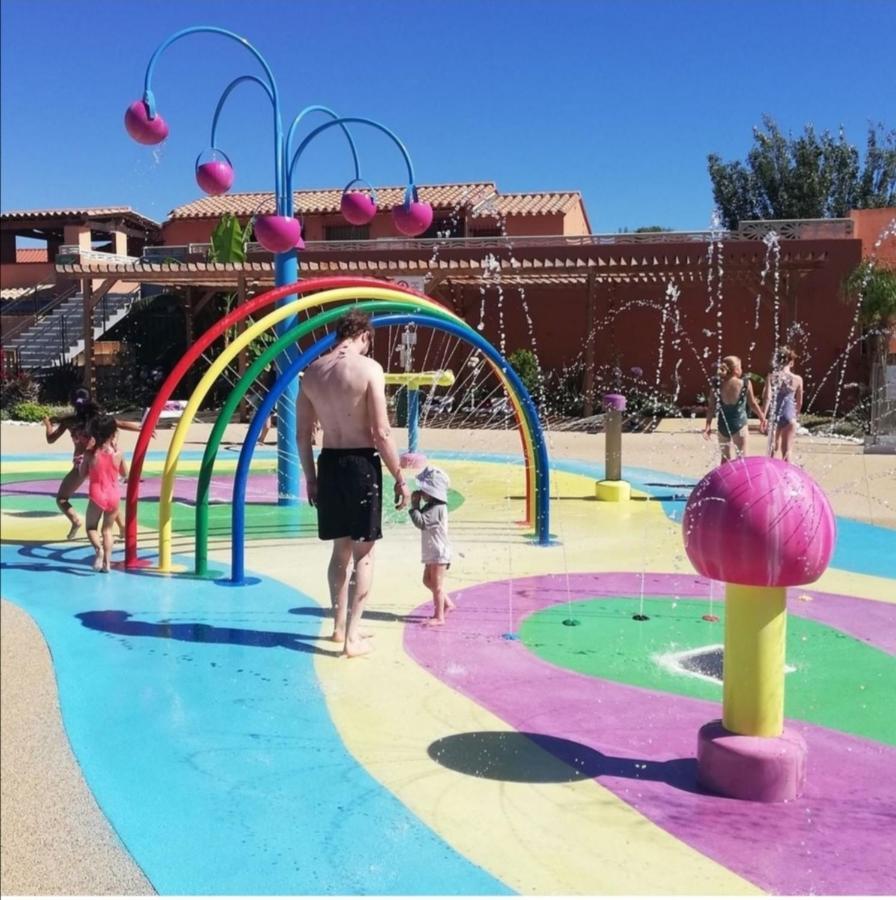 Mobil Home Camping **** Canet En Roussillon Esterno foto