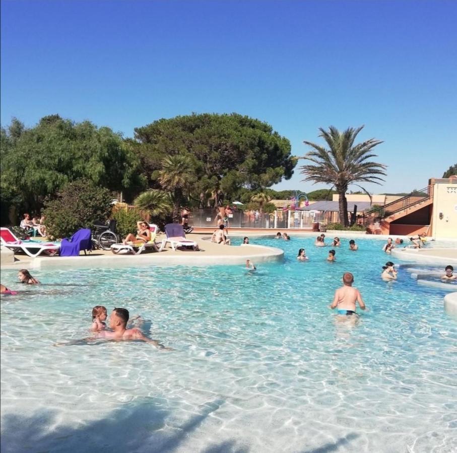 Mobil Home Camping **** Canet En Roussillon Esterno foto